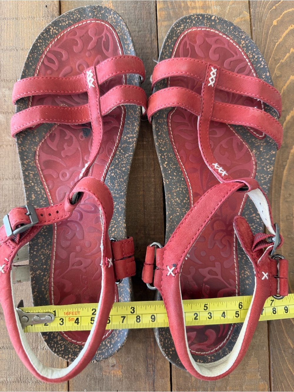 Cute Red Teva Sandals - Picture 8 of 8